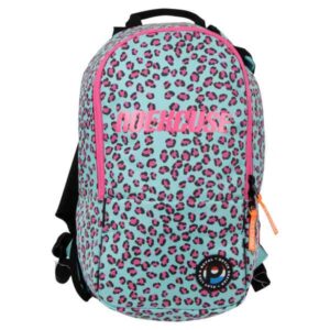 PRINCESS Backpack No Excuse Junior (Leopard/Mint)